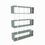 Hanah Home Estantería Verde y Blanco